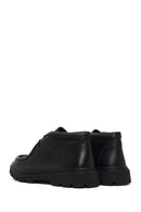 Men's Black Lace-Up Leather Casual Boot | Derimod