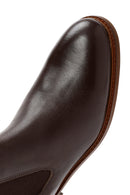 Men's Brown Leather Chelsea Boots | Derimod