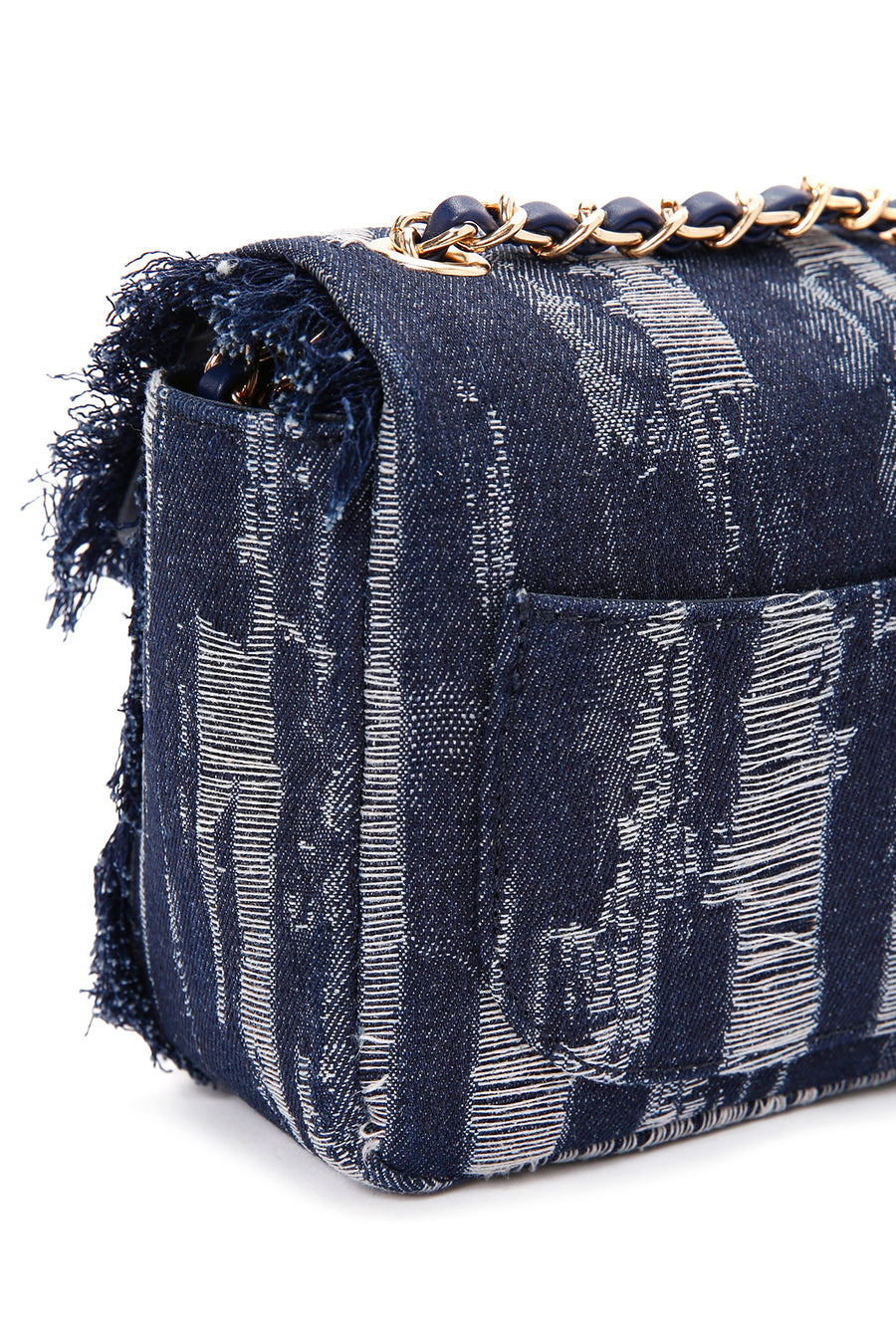 Women's Blue Long Strap Shoulder Bag
