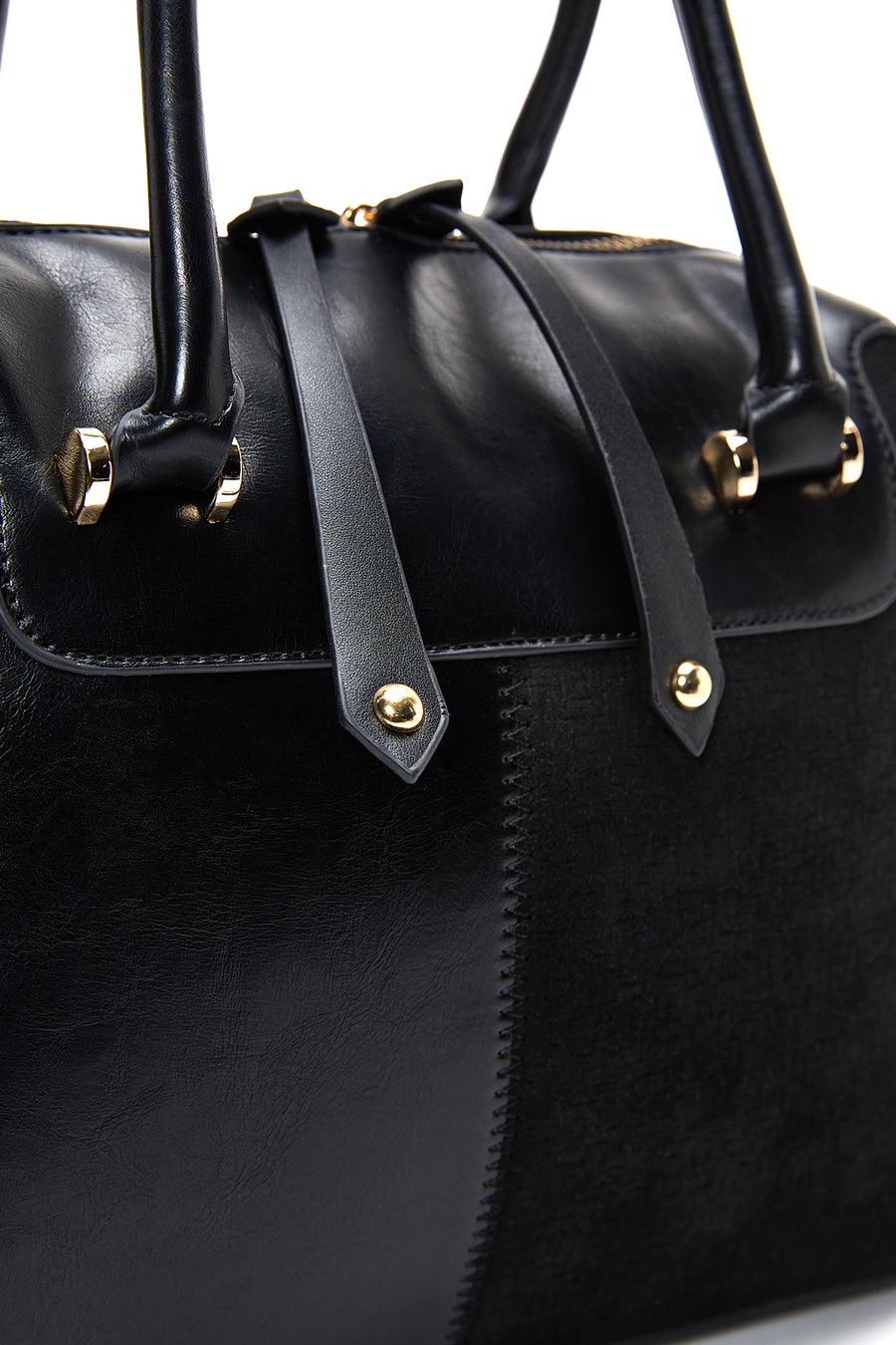 Women's Black Classic Shoulder Bag