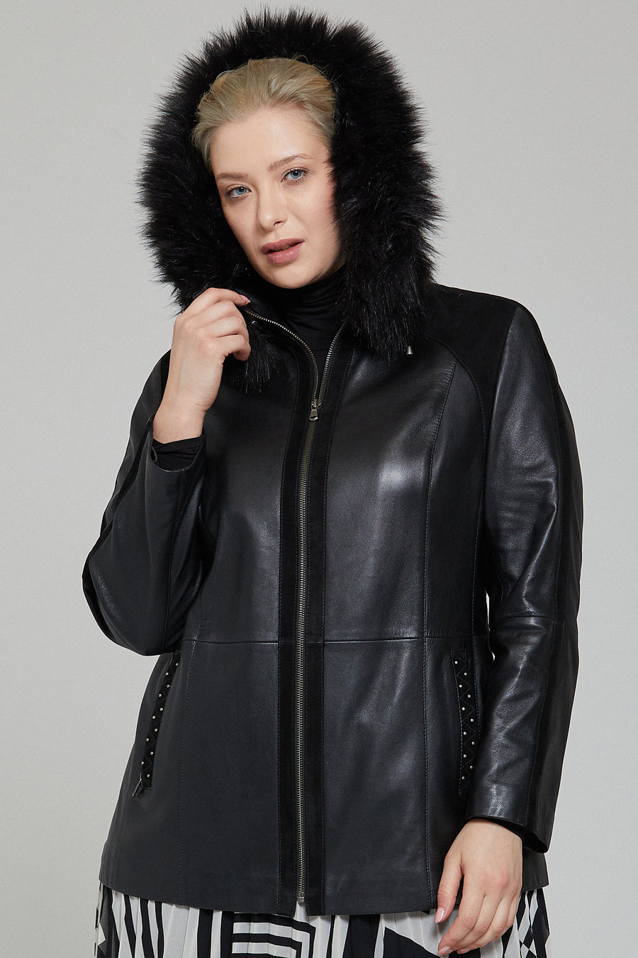 Delfina Women's Leather Jacket
