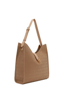 Woman Mink Printed Shoulder Bag | Derimod
