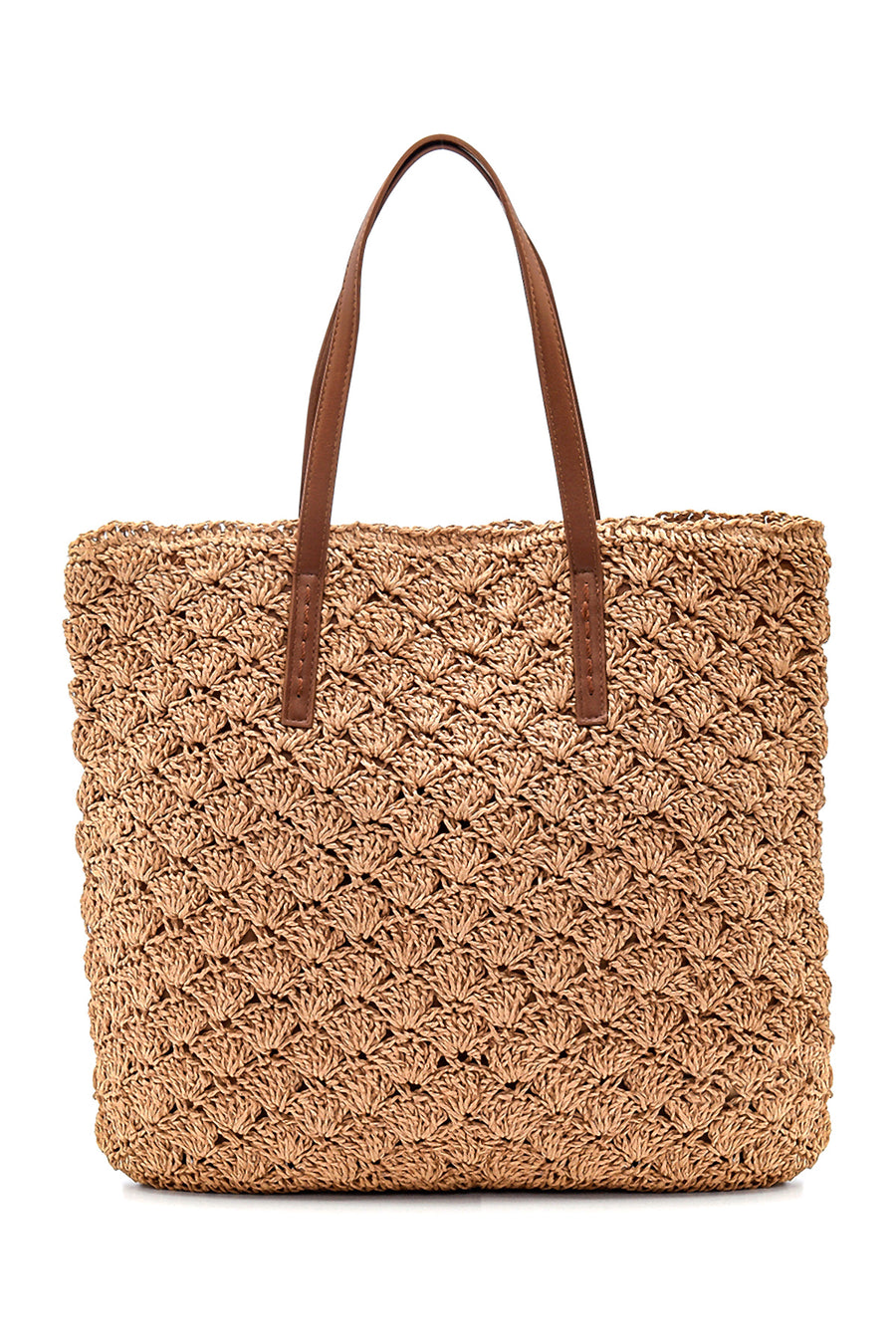 Women's Straw Shoulder Bag
