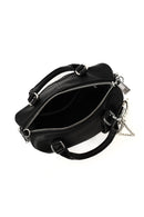 Women's Black Long Strap Charm Mini Shoulder Bag | Derimod