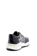 Men's Patterned Leather Sneaker | Derimod