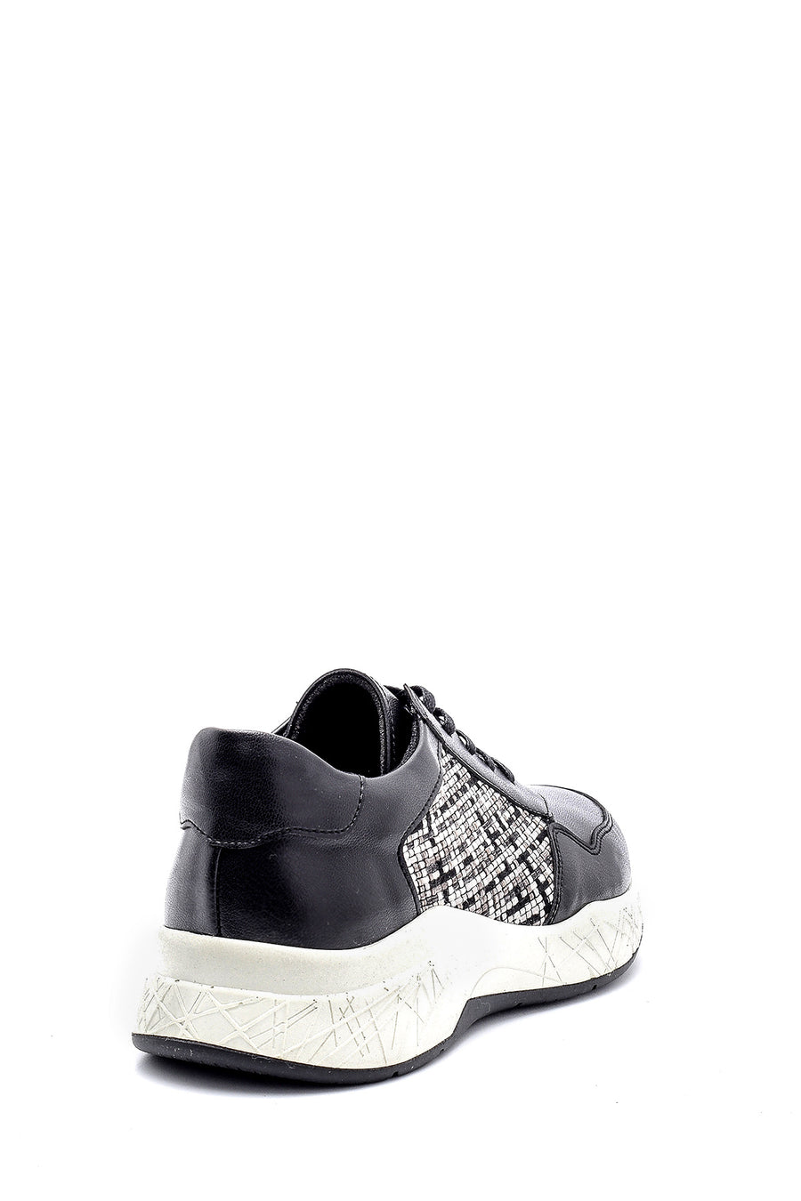 Men's Patterned Leather Sneaker