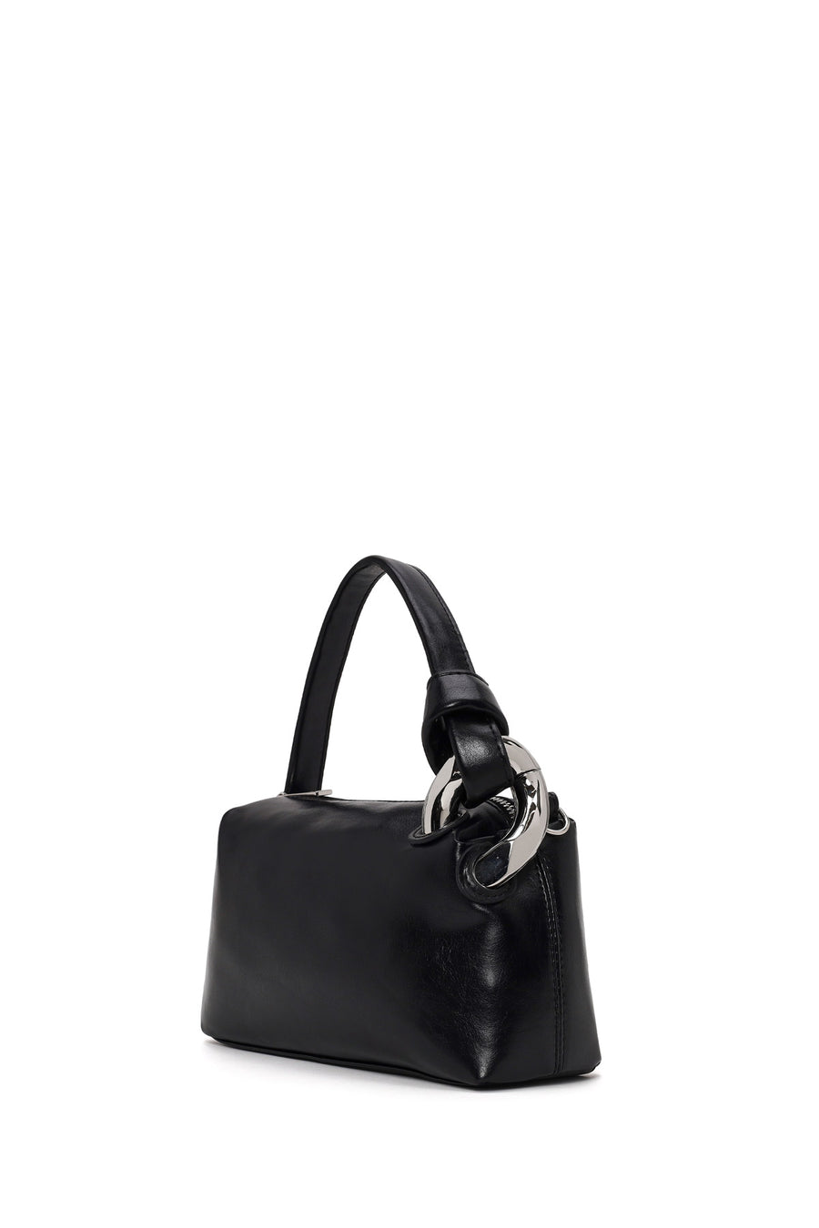 Woman Black Long-Strap Shoulder Bag