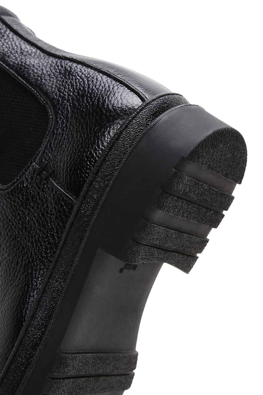 Men's Black Leather Chelsea Boots