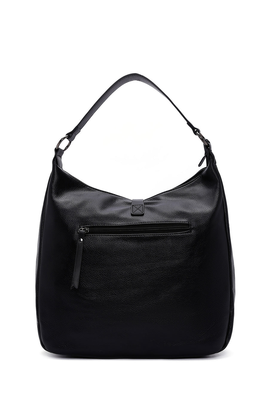 Women's Black Long Strap Shoulder Bag