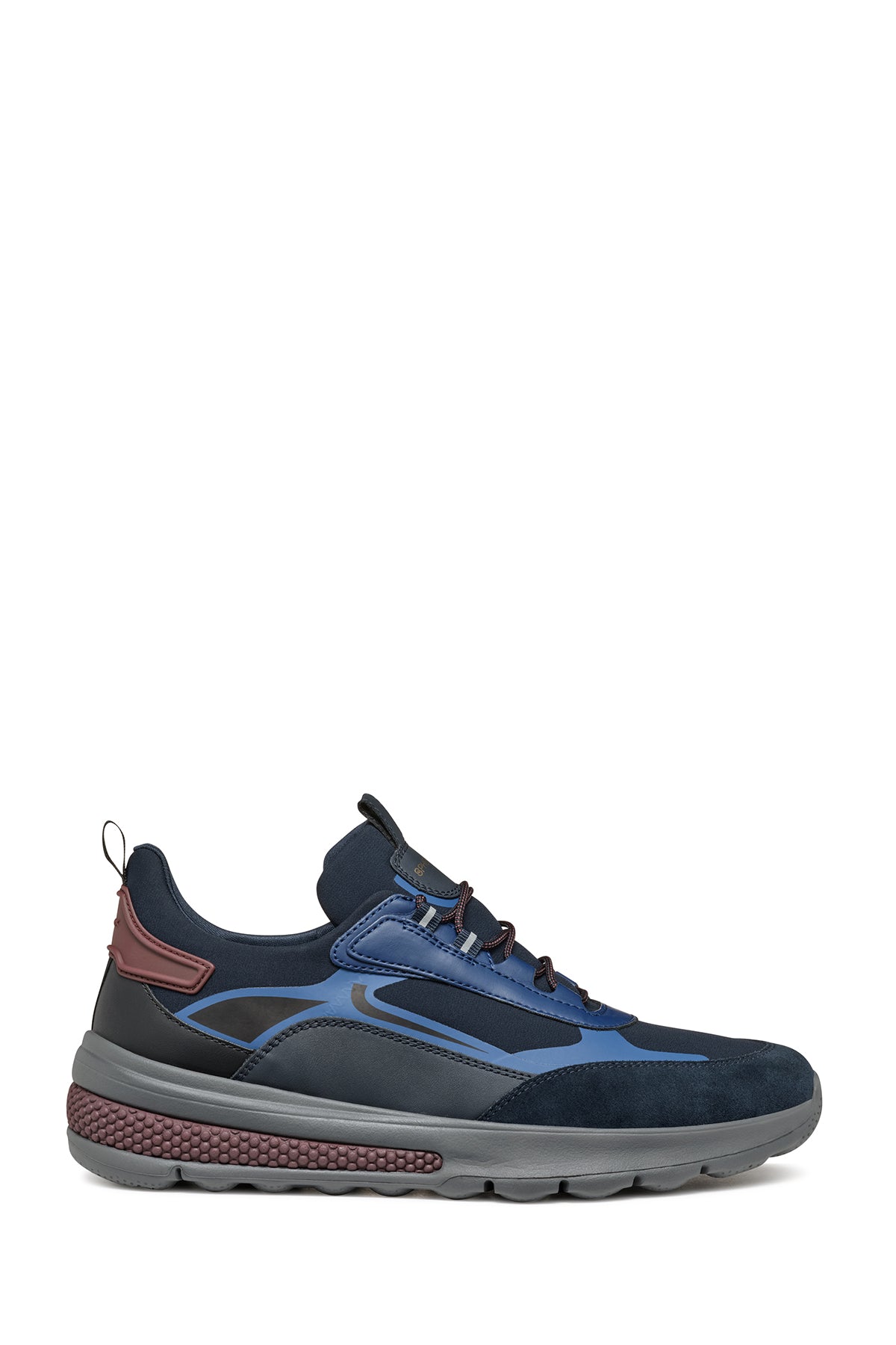 Geox Men's Navy Spherica Active Lace-Up Sneakers U45BAD011BCC4264 | Derimod