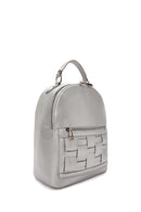 Women's Silver Backpack | Derimod