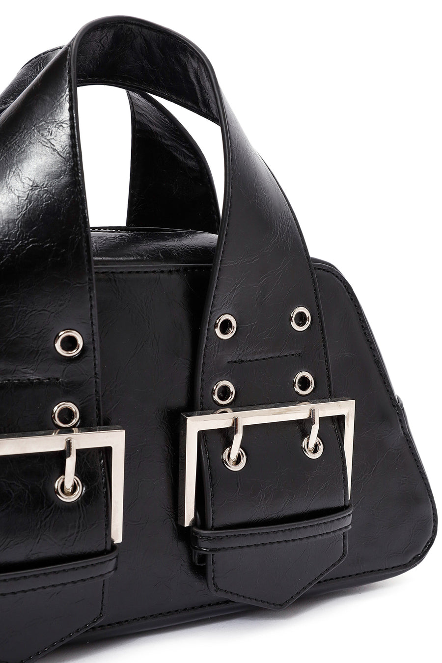 Women's Black Long Strap Shoulder Bag