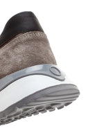 Men's Mink Leather Casual Sneaker | Derimod