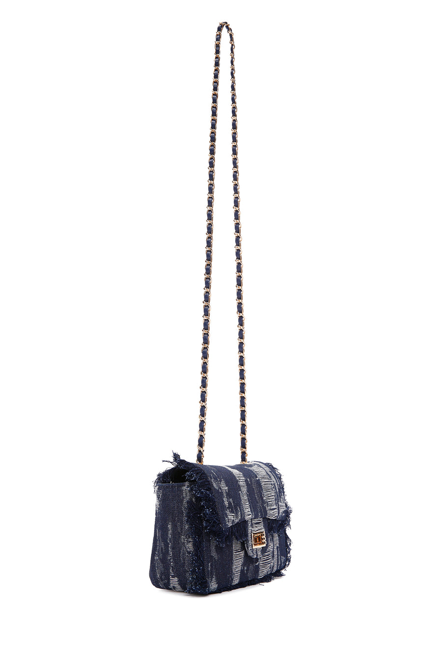 Women's Blue Long Strap Shoulder Bag