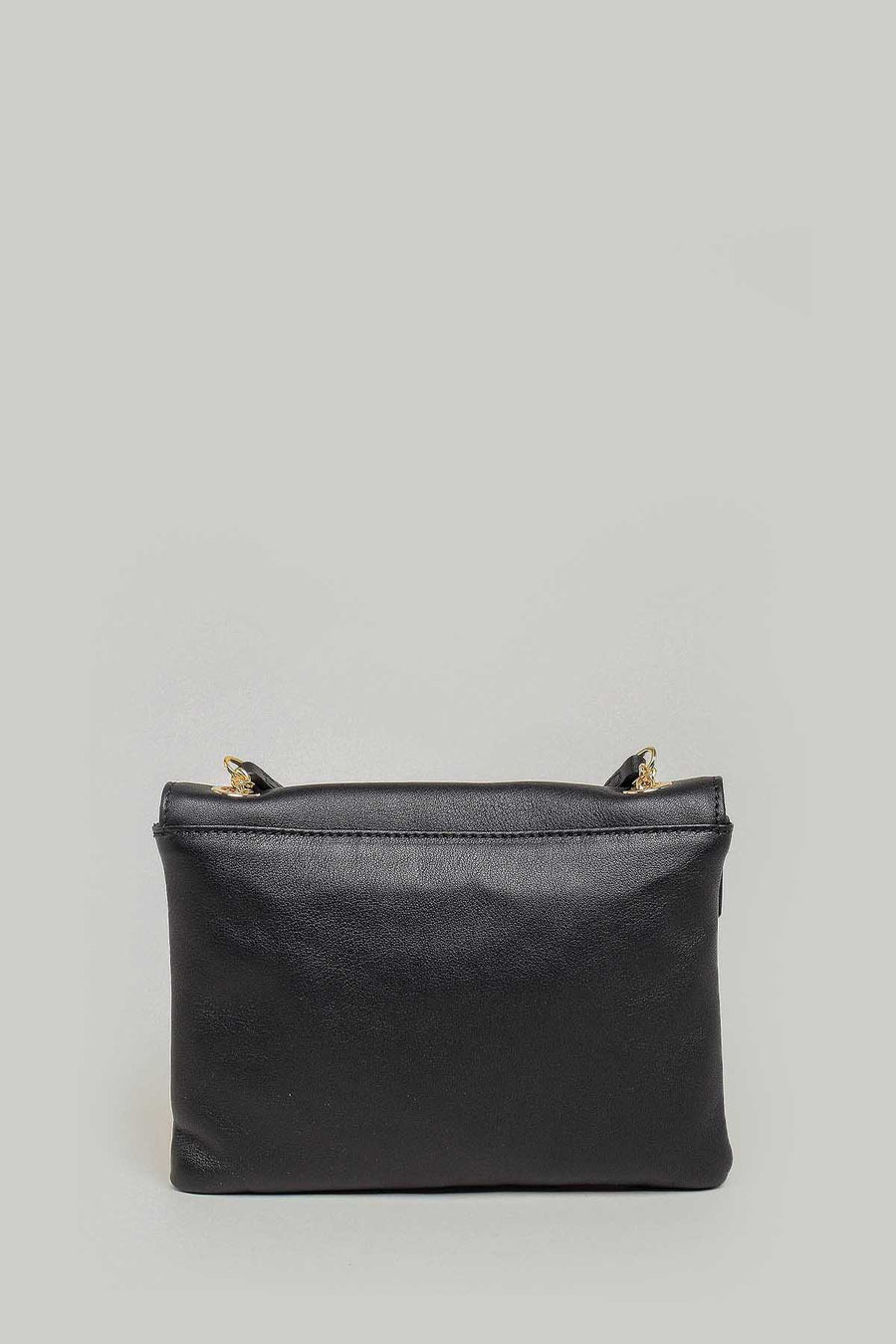 Black Women's Leather Shoulder Bag