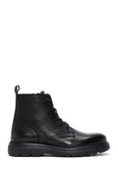 Men's Black Leather Boots | Derimod