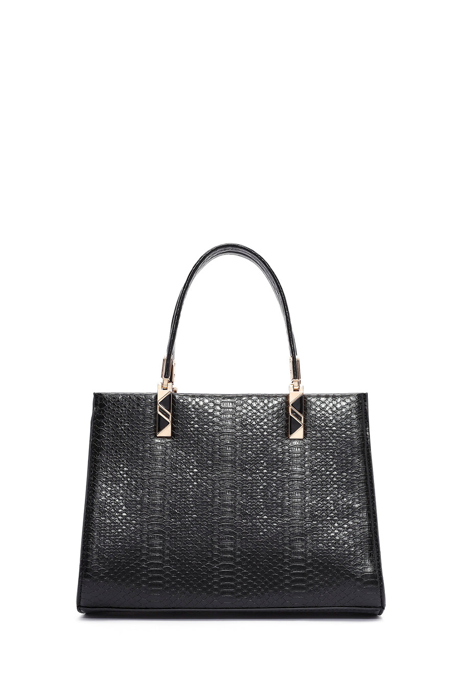Women's Black Long Strap Printed Shoulder Bag