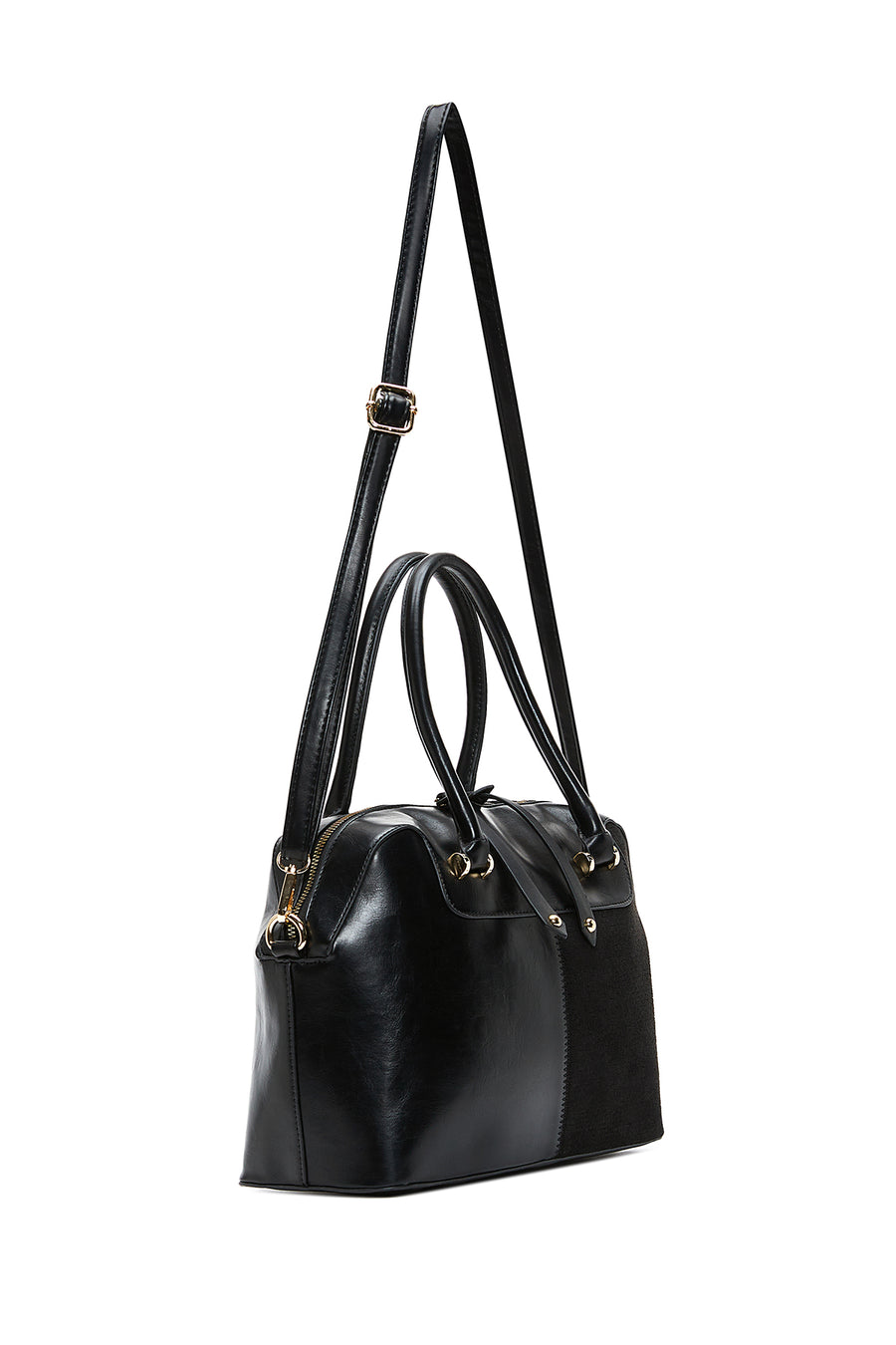 Women's Black Classic Shoulder Bag