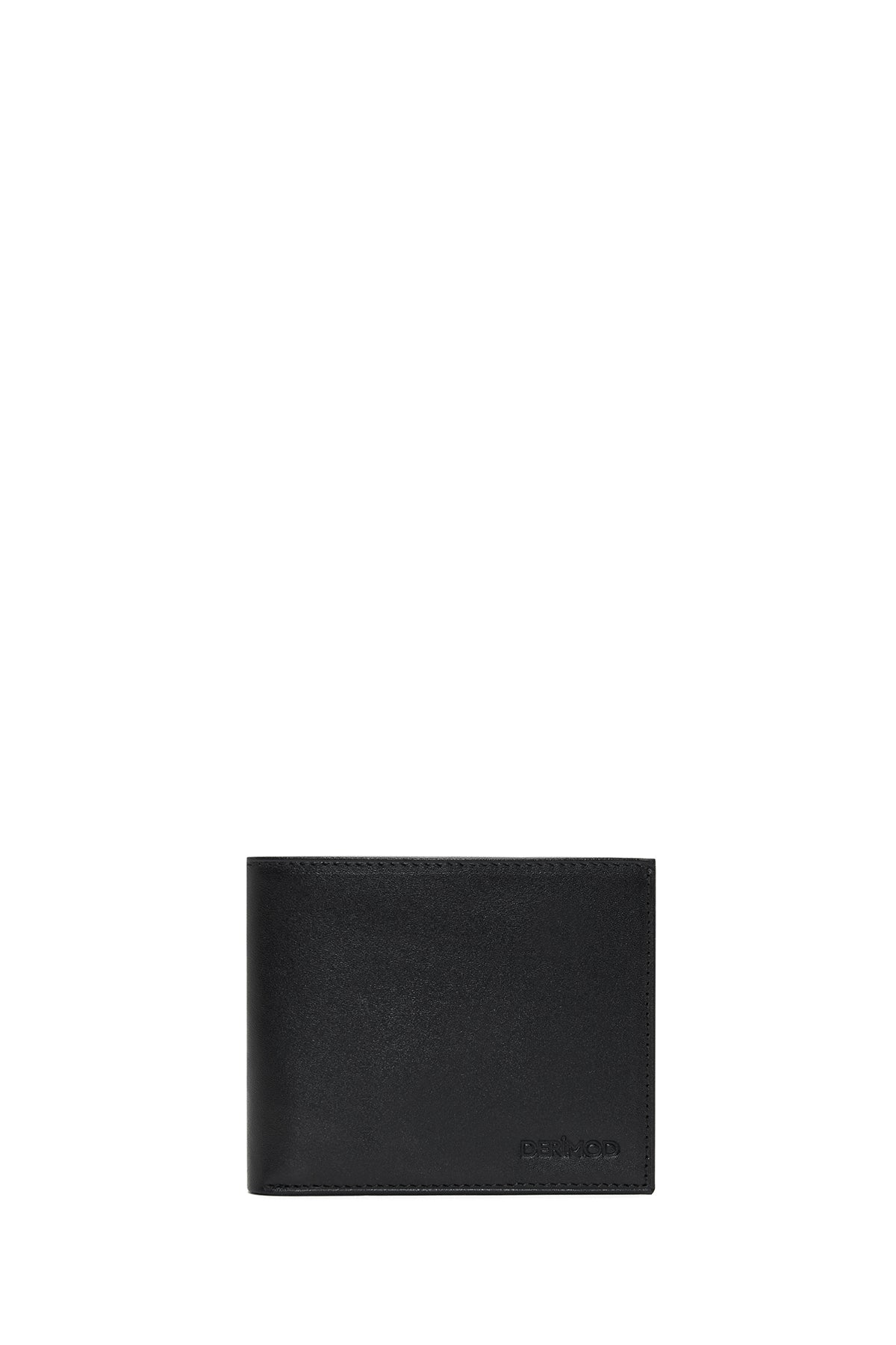 Men's Black Leather Wallet 000A2D306918 | Derimod