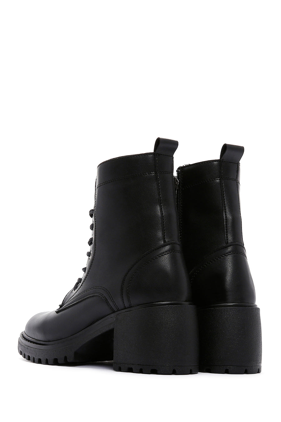 Women's Black Heeled Boots