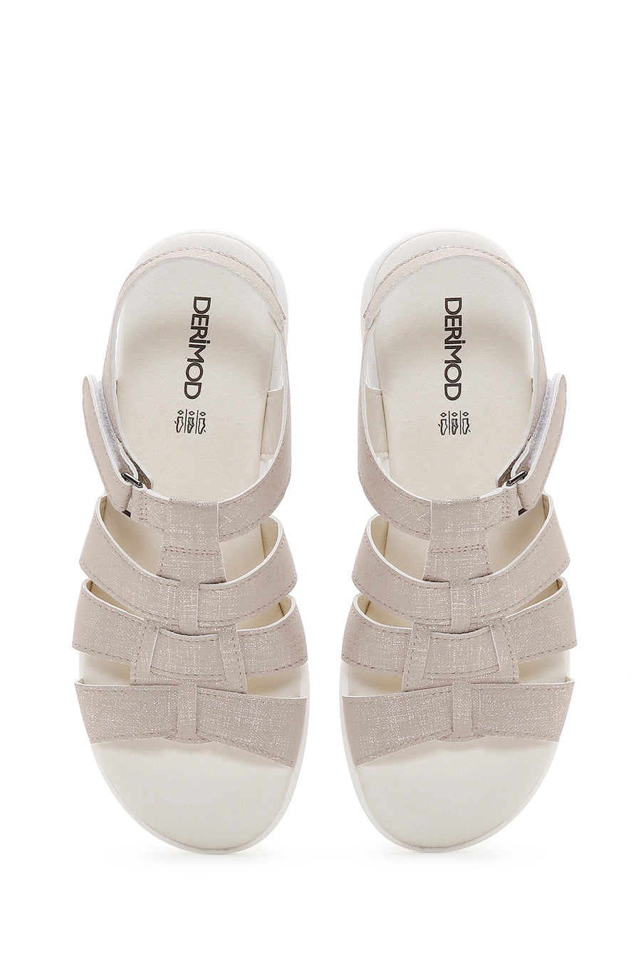 Kadın Bej Comfort Sandalet