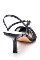 Women's Mesh Mid Heel Shoes | Derimod
