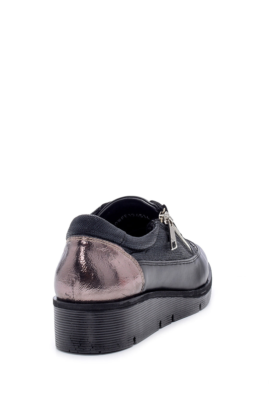 Kadın Fermuar Detaylı Sneaker