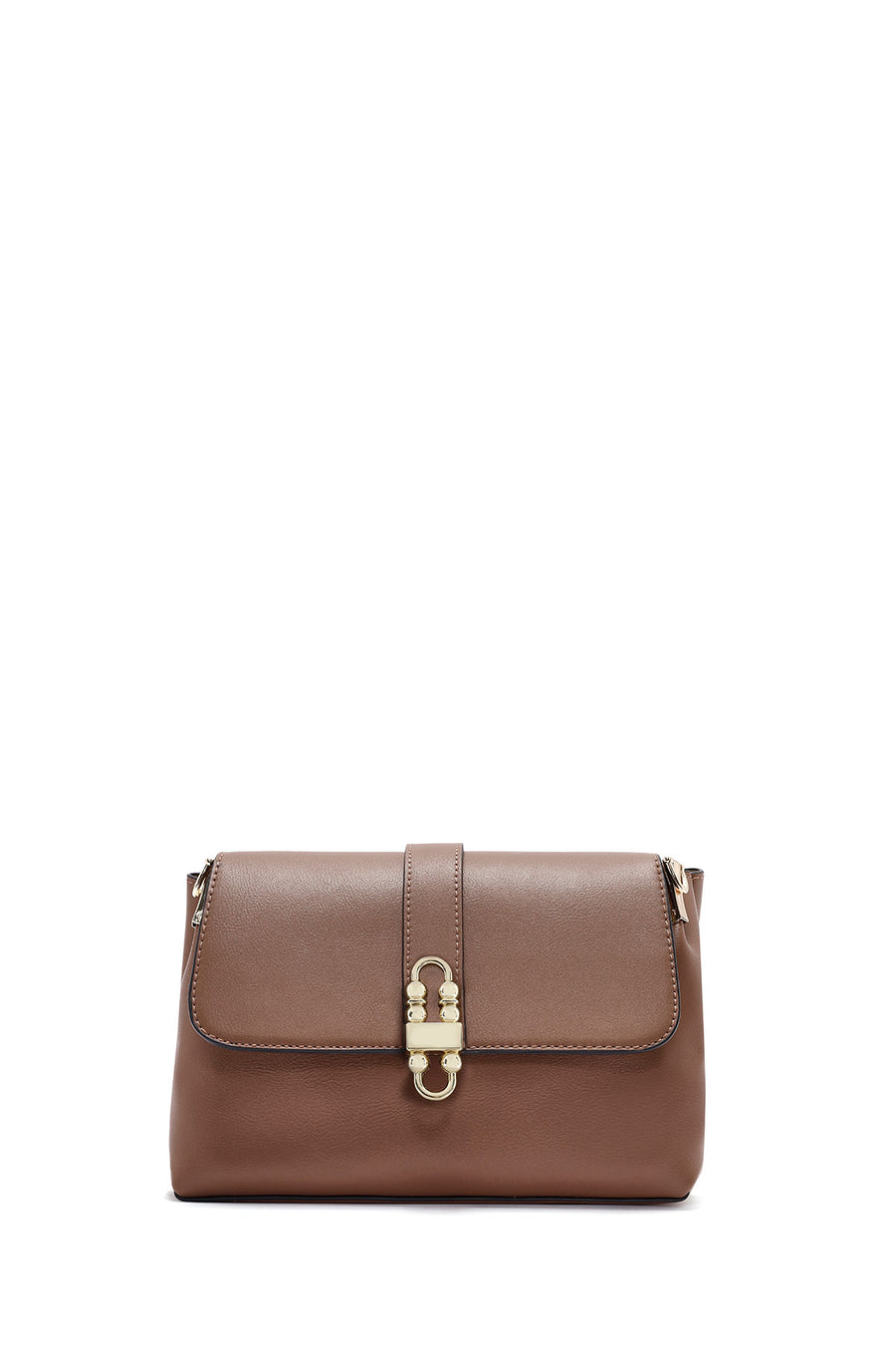 Women's Brown Long Strap Shoulder Bag