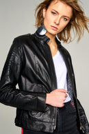 Como Women's Leather Jacket | Derimod