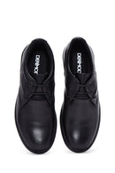 Men's Black Leather Casual Shoes | Derimod