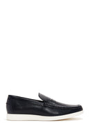 Erkek Deri Baskılı Loafer | Derimod