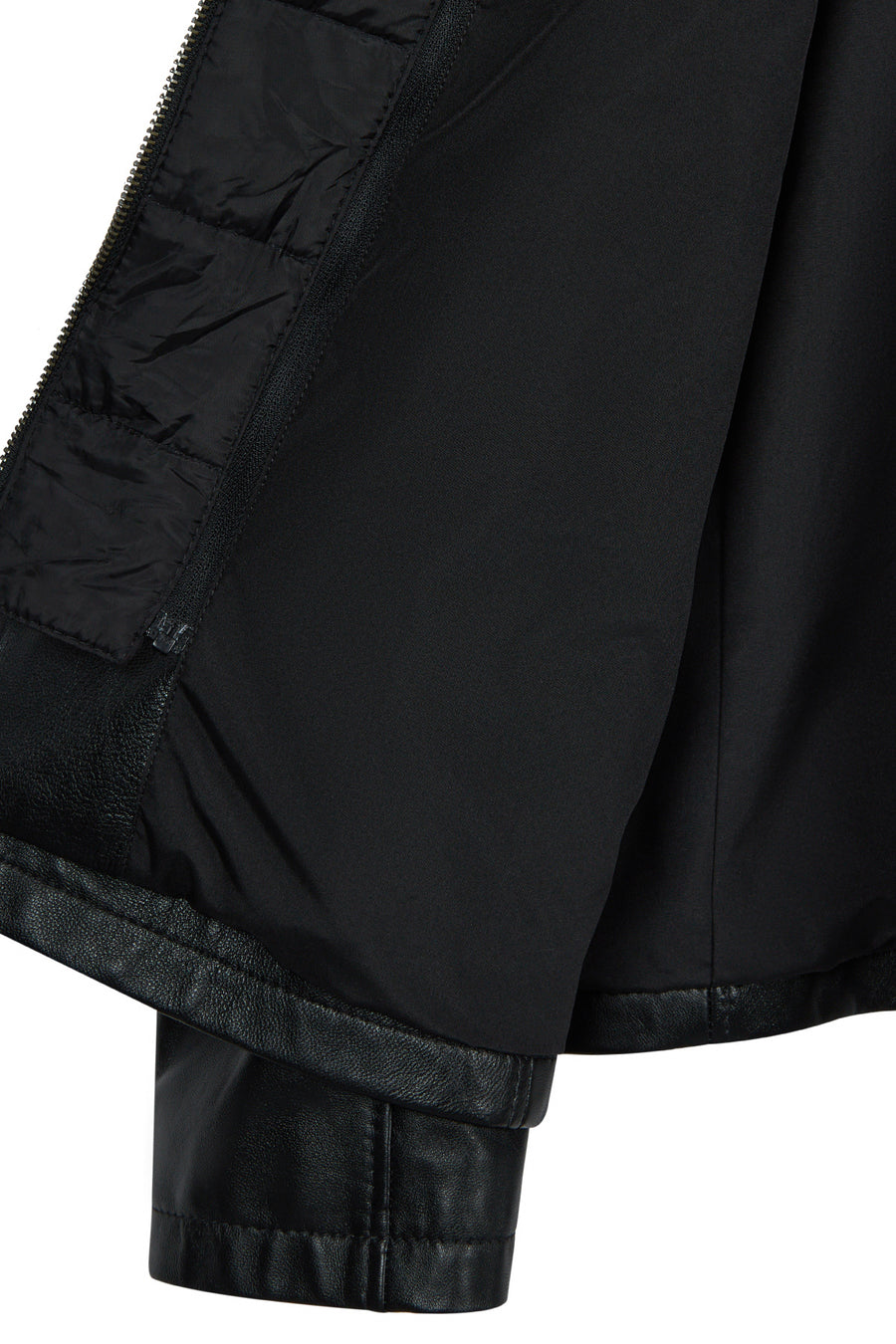Romeo Male Black Hooded Leather Coats
