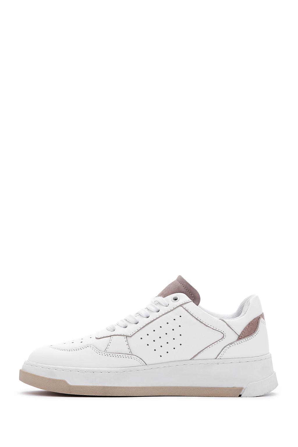 Kadın Beyaz Deri Sneaker