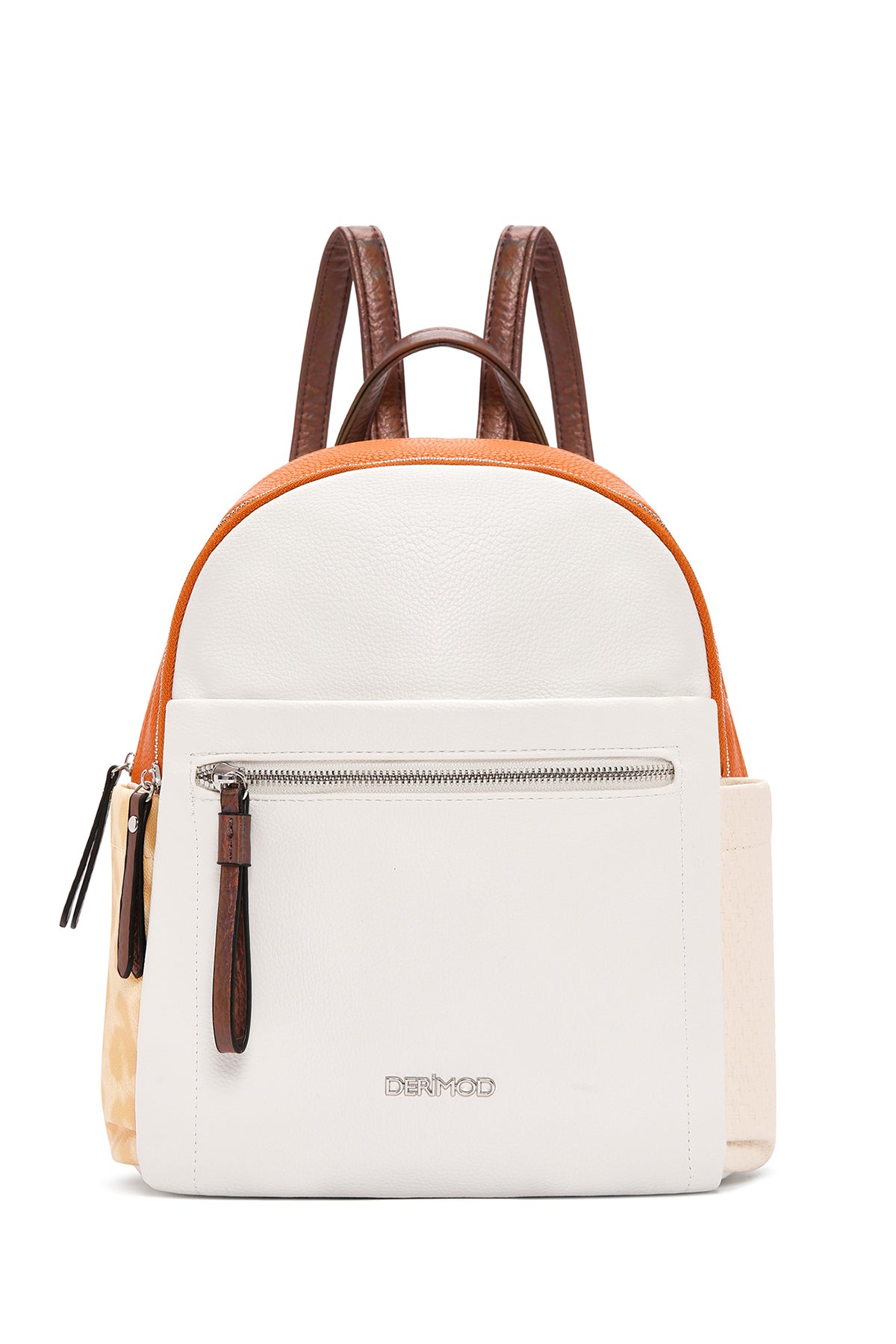 Women's Beige Faux Leather Backpack 24SBD256314 | Derimod