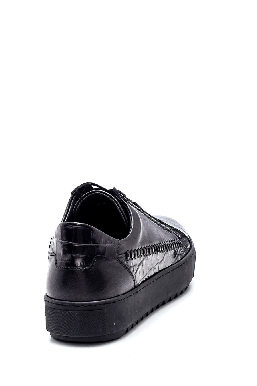 Erkek Deri Kroko Sneaker