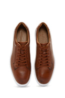 Erkek Taba Deri Sneaker | Derimod