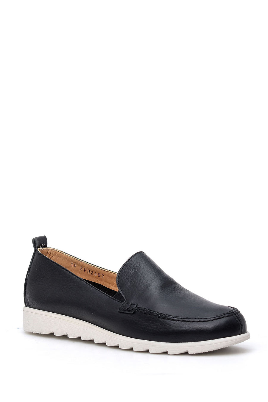 Women's Leather Flat Shoes