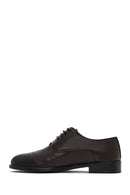 Men's Brown Laced Leather Classic Shoes | Derimod