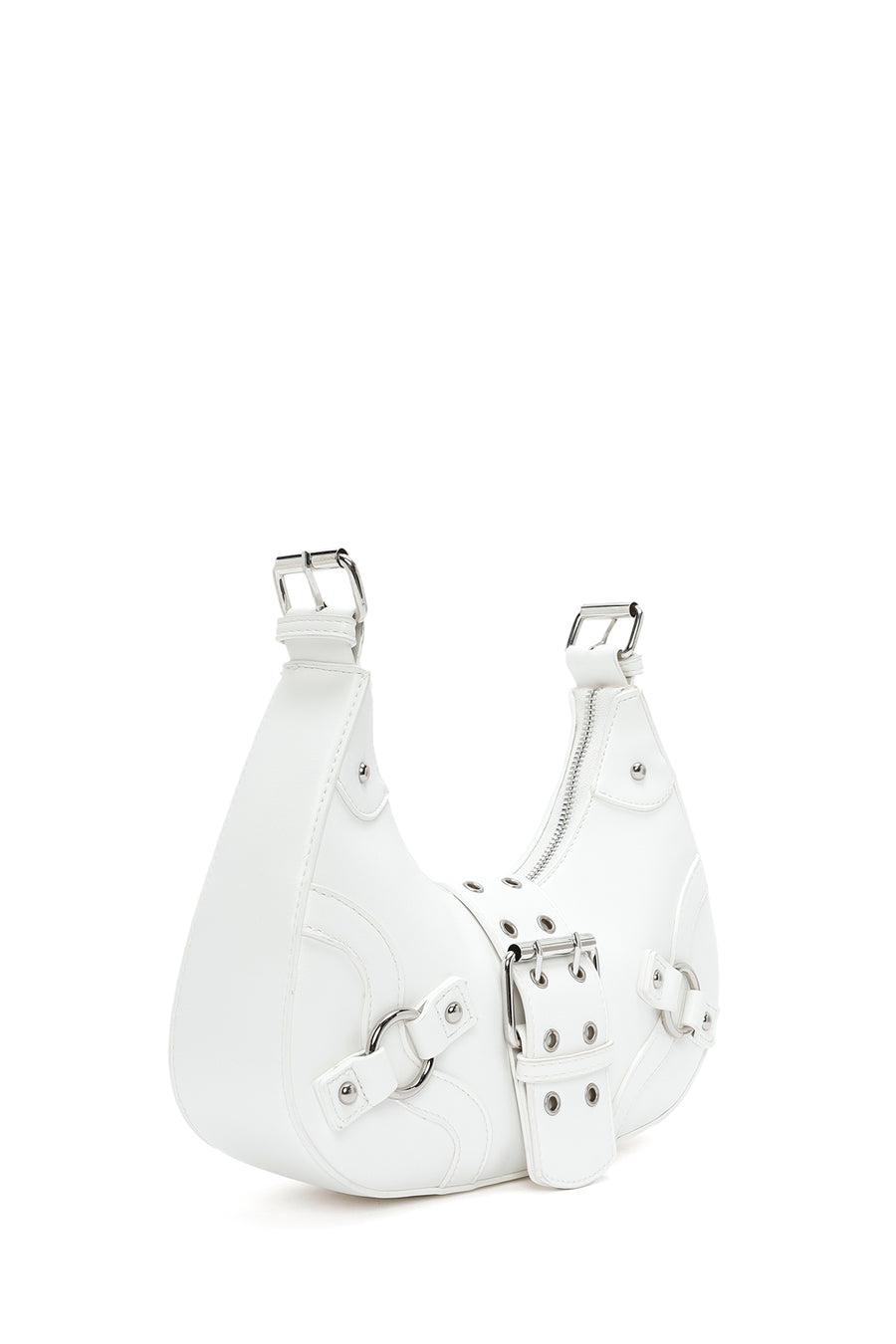 Women's White Shoulder Bag