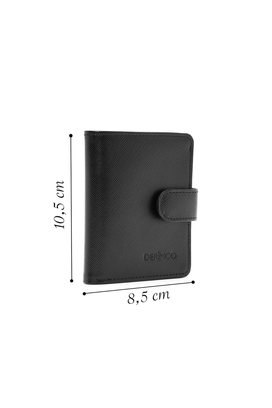 Men's Black Leather Card Holder