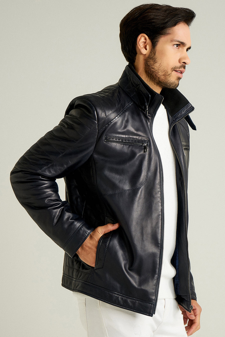 Ballet Men's Leather Jacket