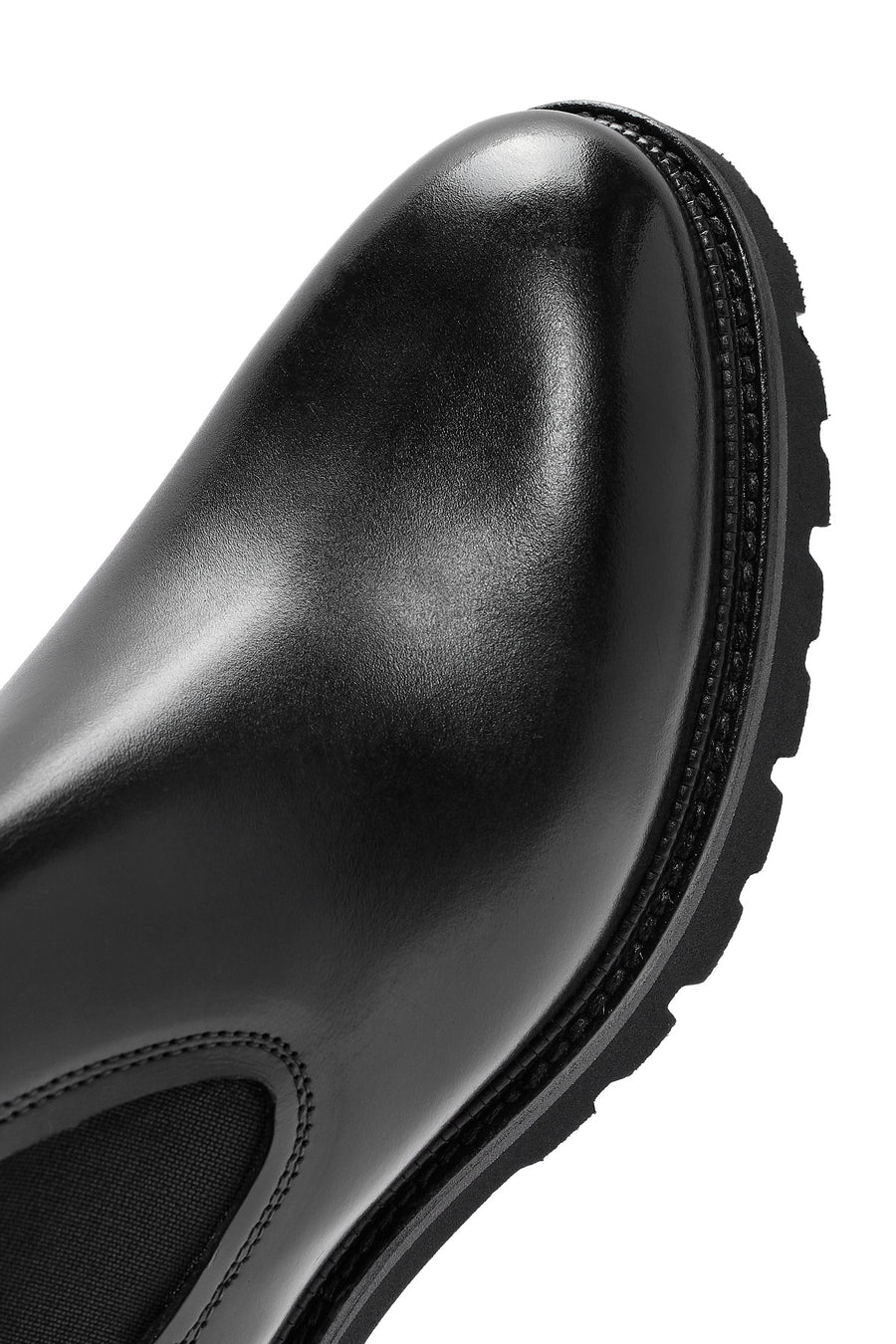
Men's Black Leather Chelsea Boot
