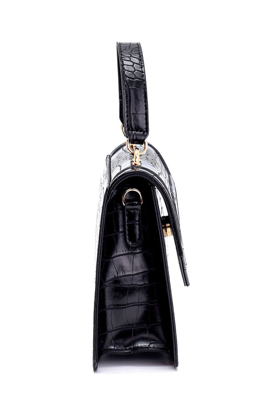 Women's Crocodile Detailed Handbag