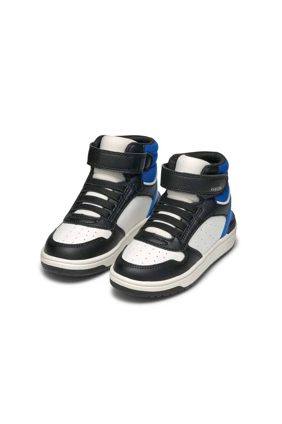 Geox Boy Black Washiba Banded Ankle Sneakers