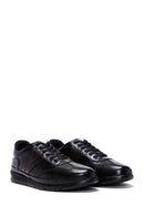 Men's Black Leather Sneaker | Derimod