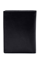 Men's Black Leather Card Holder | Derimod