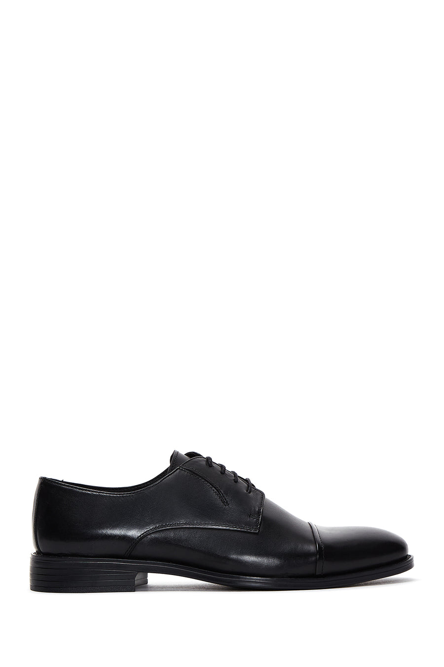 Men's Black Leather Classic Shoes 22WFD652418 | Derimod
