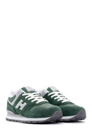 Hammer Jack Men's Green Suede Leather Colombia M Sneaker | Derimod