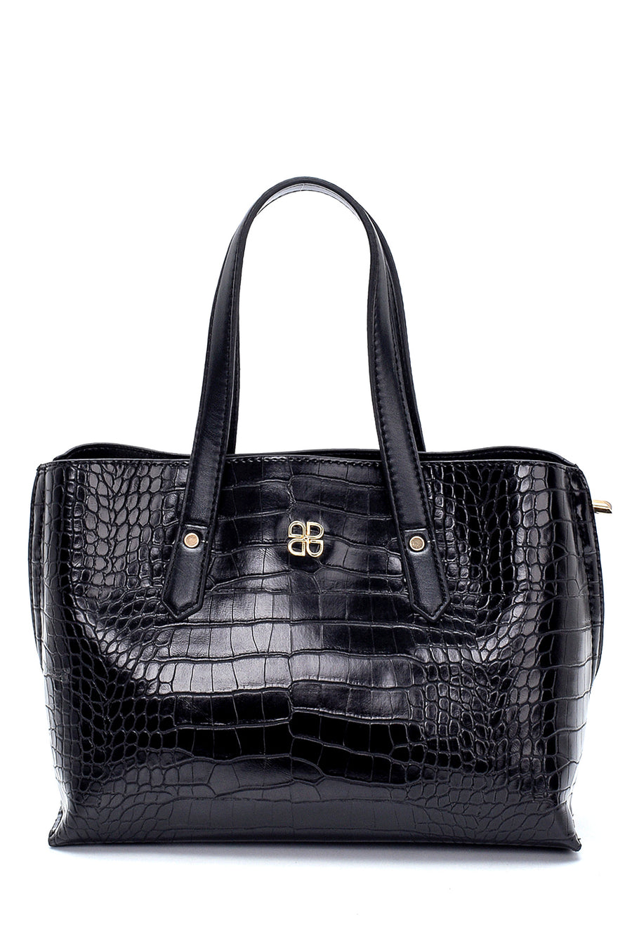 Women's Crocodile Patterned Shoulder Bag