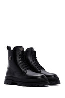 Harley Davidson Men's Black Asrid Exc Leather Boots | Derimod